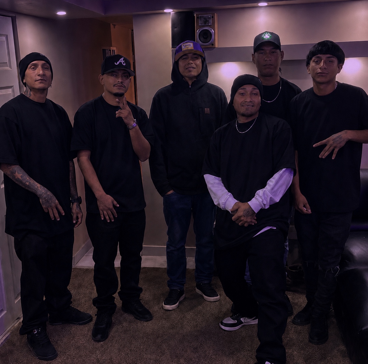 Malnacidos Music en el estudio
