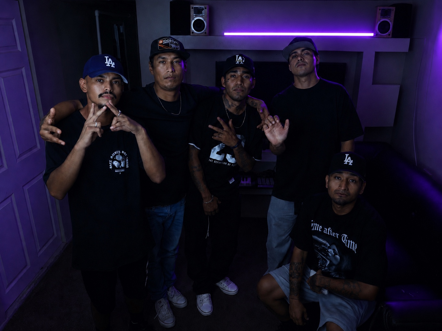 Malnacidos Music en el estudio